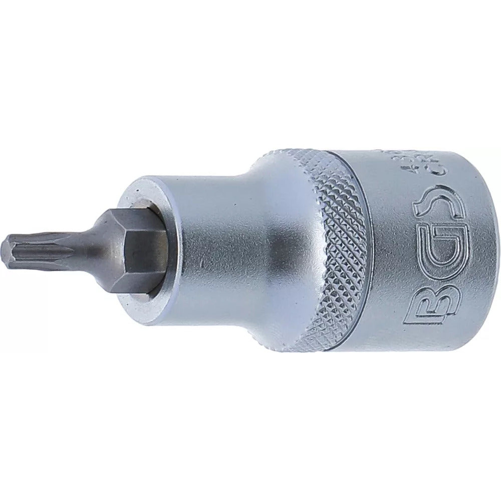 BGS - Bit-Einsatz | Antrieb Innenvierkant 12,5 mm (1/2") | T-Profil (für Torx) T20 - 4369