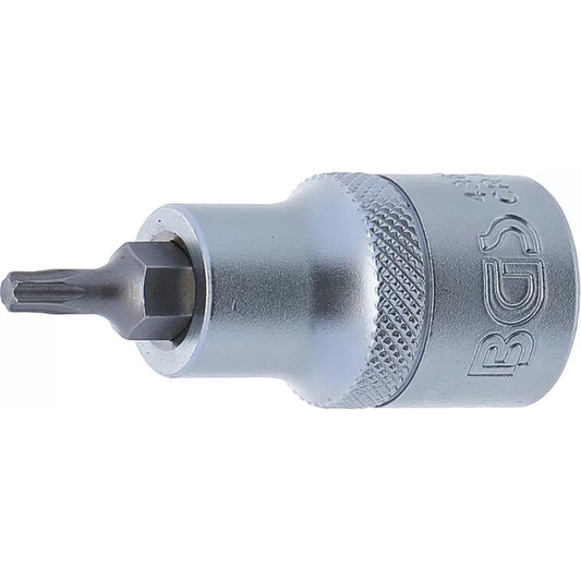 BGS - Bit-Einsatz | Antrieb Innenvierkant 12,5 mm (1/2") | T-Profil (für Torx) T20 - 4369