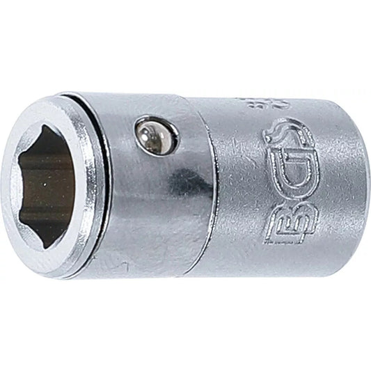 BGS - Bit-Adapter mit Haltekugel | Innenvierkant 6,3 mm (1/4") | Innensechskant 8 mm (5/16") - 8251