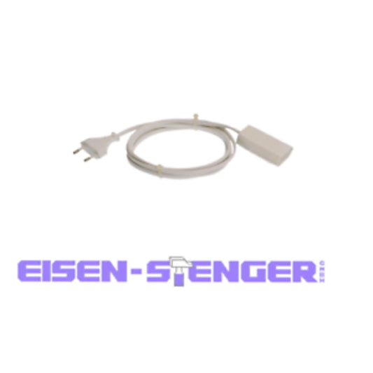 as  Schwabe  EuroVerlängerung 2m H03VVH2F 2x0,75, weiß  50101