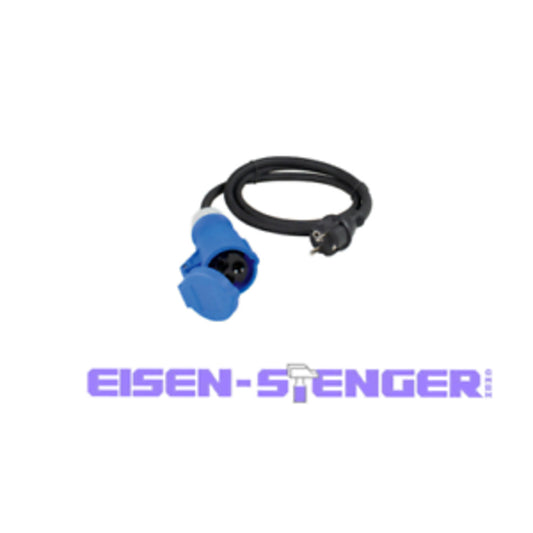 as  Schwabe  Adapterleitung 1,5mH07RNF 3G2,5, CEEKupplung 16A + SchukoStecker 250V  60486